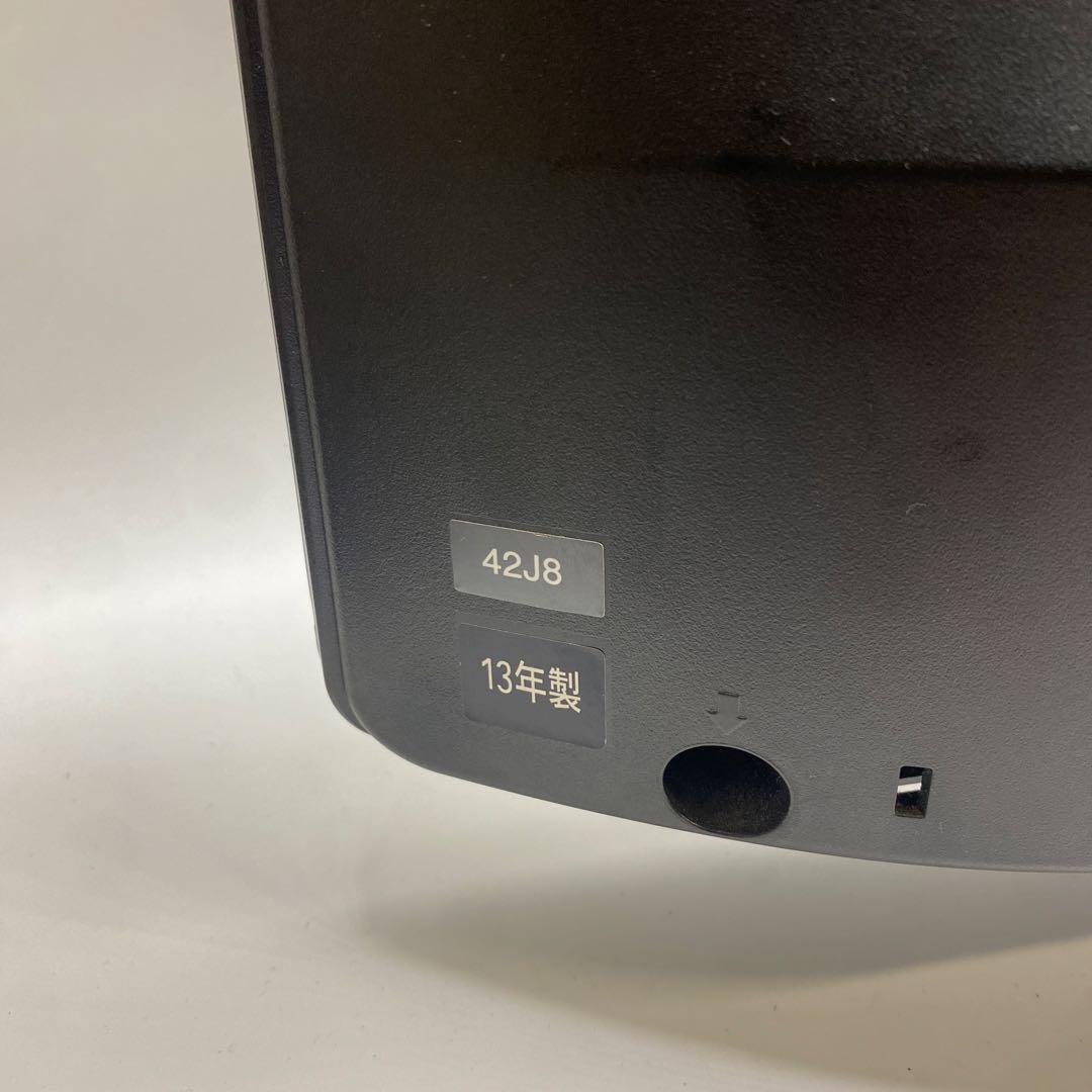 送料無料　TOSHIBA 東芝　テレビ　TV リモコン付き　42インチ　42J8