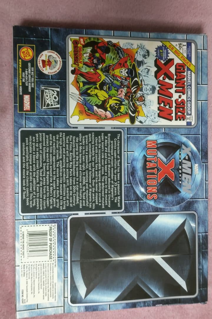 トイビズ　ＸMEN　TOAD CLASSIC THE　MOVIE2パック