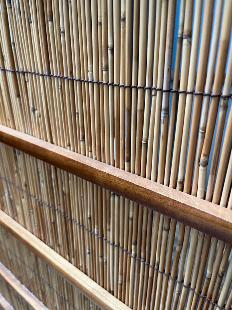 衝立 目隠し 間仕切り パーテーション インテリア 和 昭和レトロ　当時物