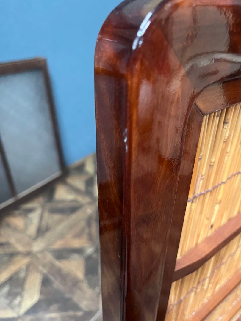 衝立 目隠し 間仕切り パーテーション インテリア 和 昭和レトロ　当時物