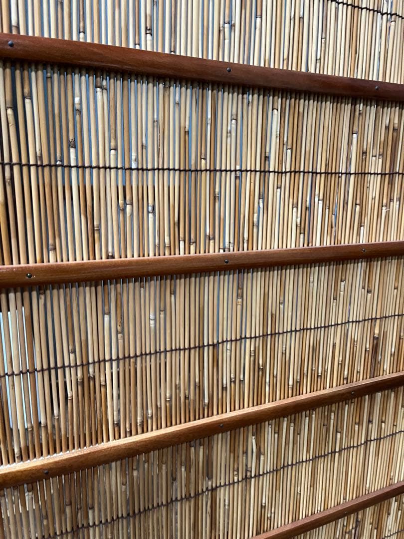 衝立 目隠し 間仕切り パーテーション インテリア 和 昭和レトロ　当時物