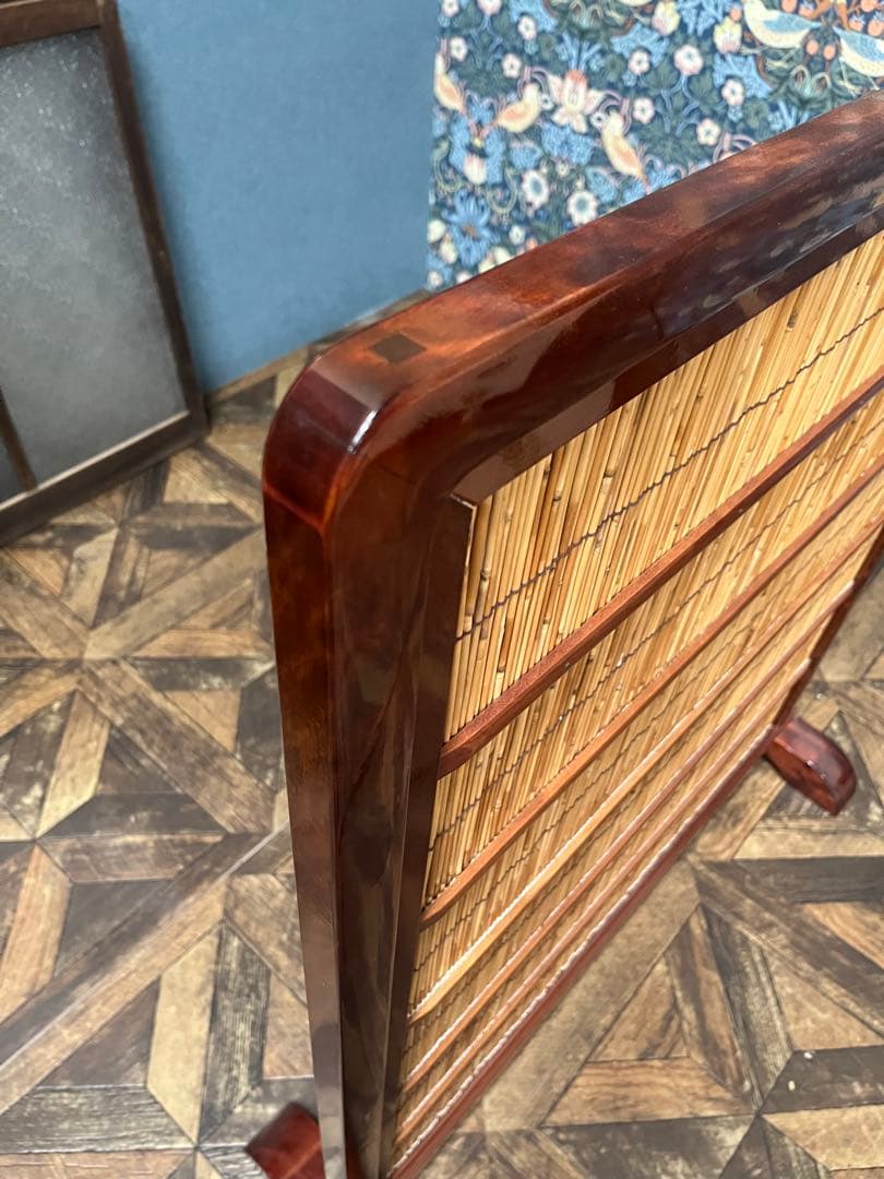 衝立 目隠し 間仕切り パーテーション インテリア 和 昭和レトロ　当時物