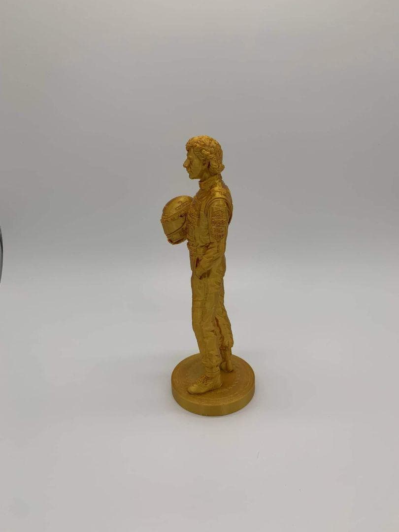 アイルトンセナ ゴールド色　ガレージキット　Ayrton Senna GK