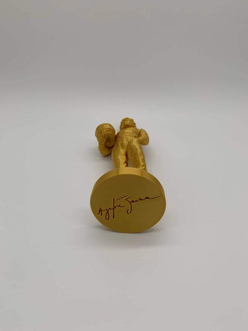 アイルトンセナ ゴールド色　ガレージキット　Ayrton Senna GK