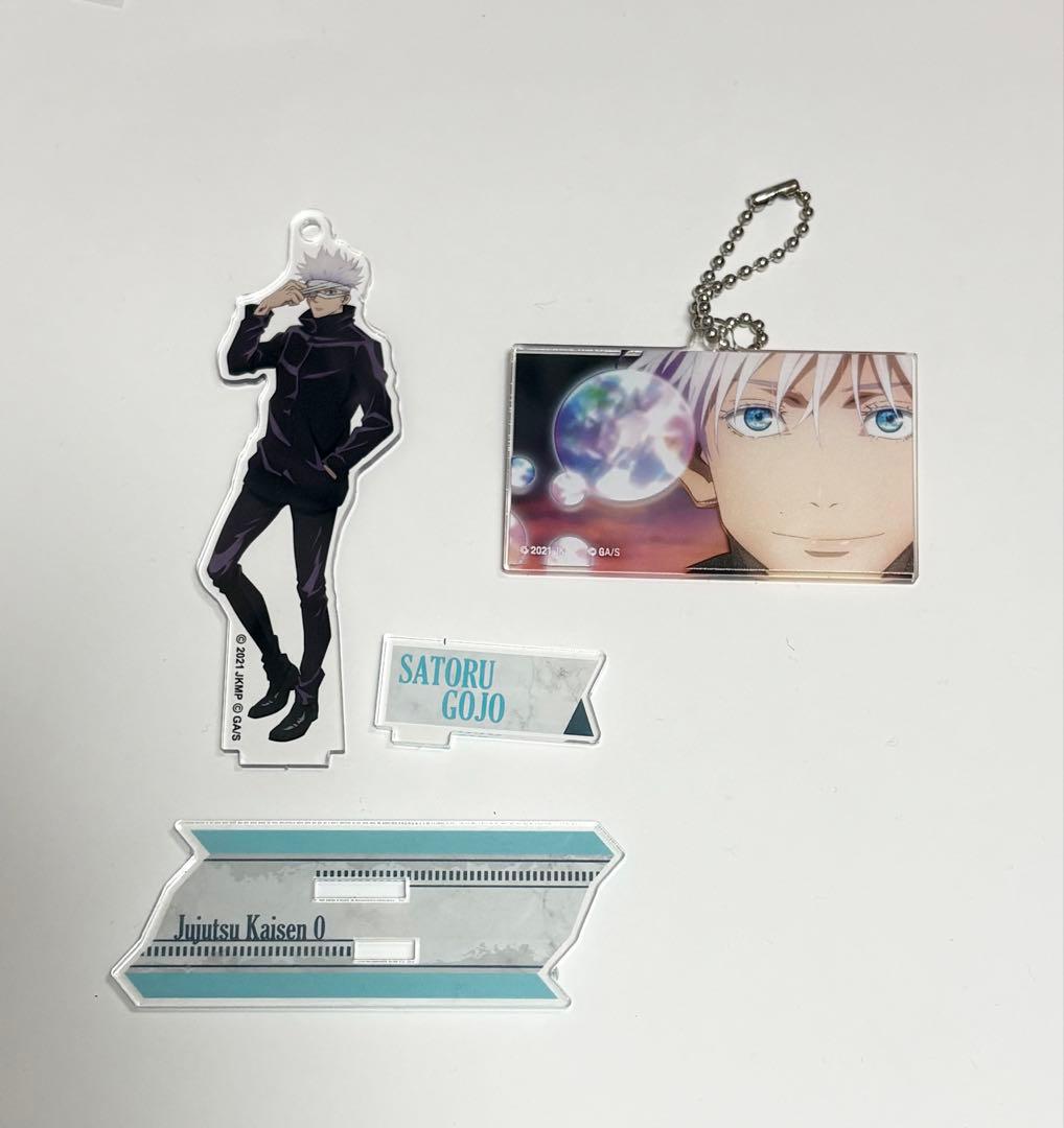 五条悟　呪術廻戦0 アクリルスタンドセット