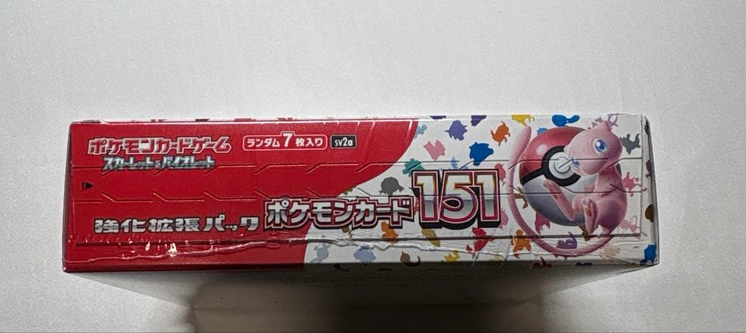 【未開封/シュリンク付き】 ポケモンカード151 BOX