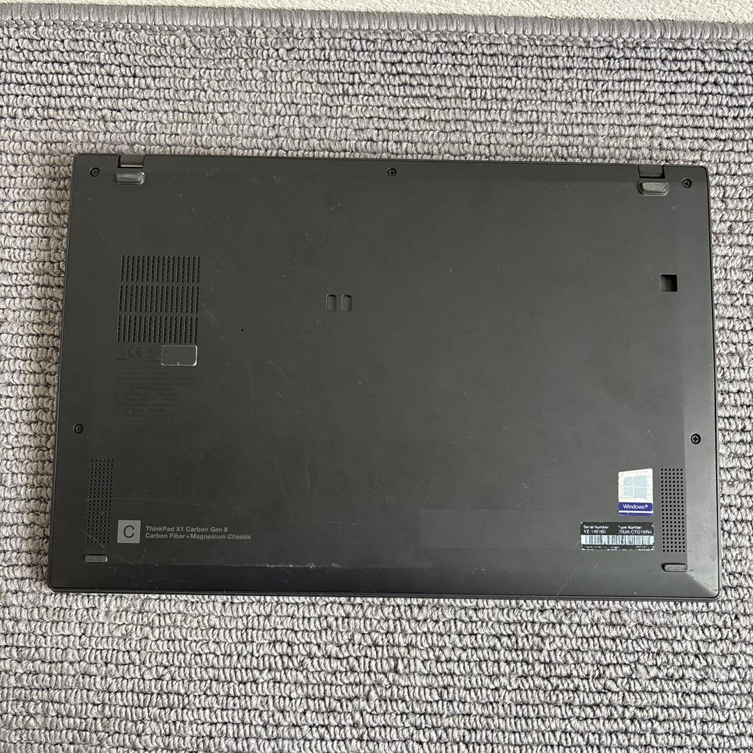 Windowsノート本体 lenovo thinkpad X1 Carbon i7-10610U#7028