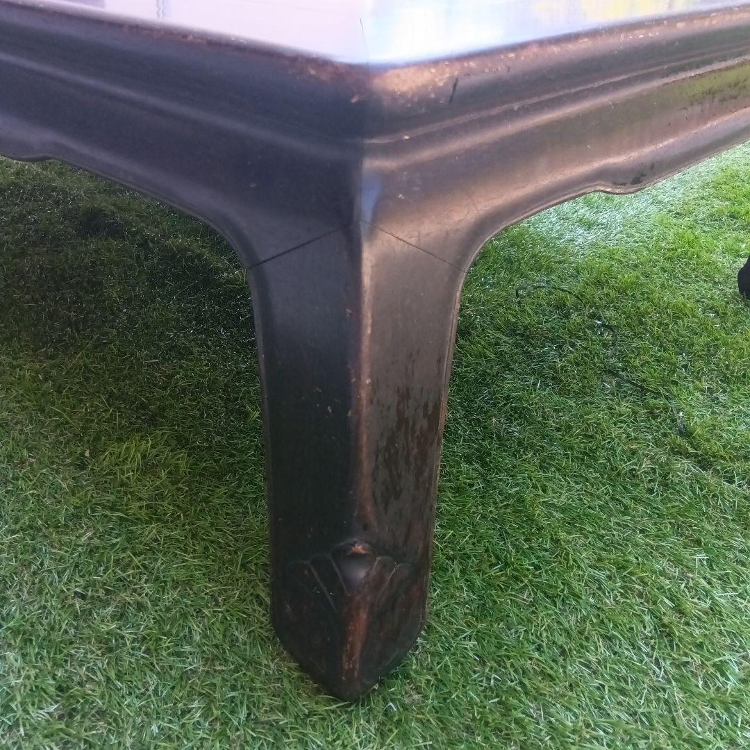 紫檀　座卓　昭和レトロ　希少　アンティーク　たのメル便