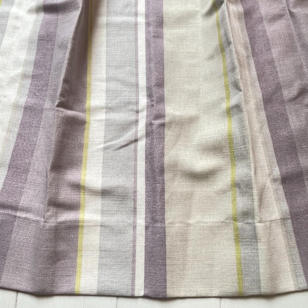 ローラアシュレイ★ストライプ 未使用カーテン 1枚 幅135×丈93㎝