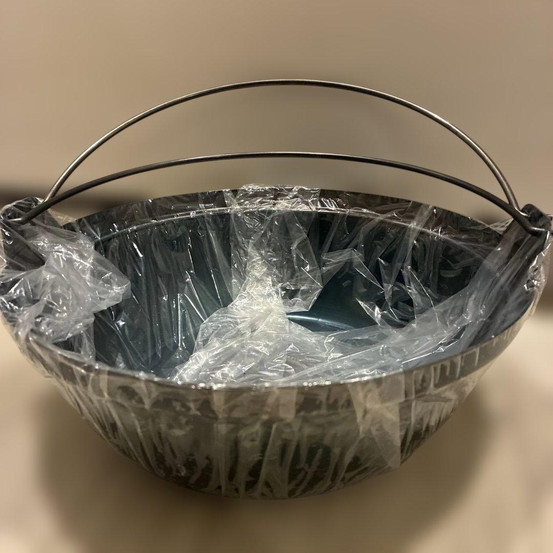 いろり鍋 鍋 鉄鍋 池永鉄工 4L軽量囲炉裏鍋30センチ新品IH対応