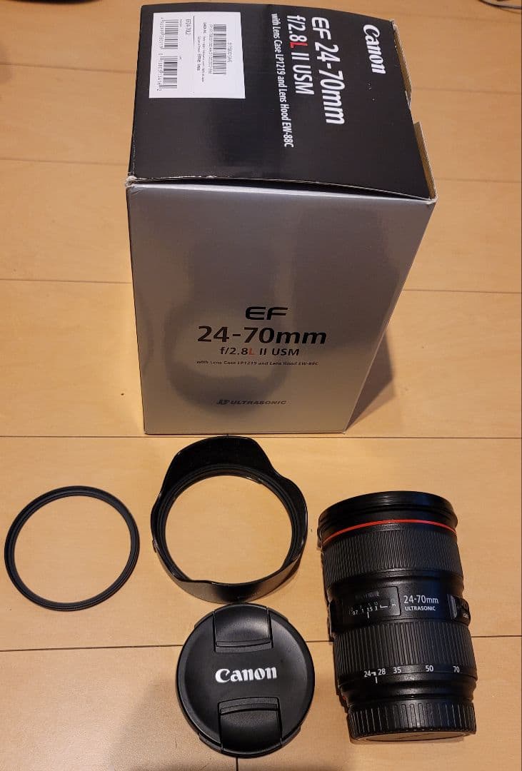 【美品】Canon EF24-70mm F2.8 L II usmレンズ