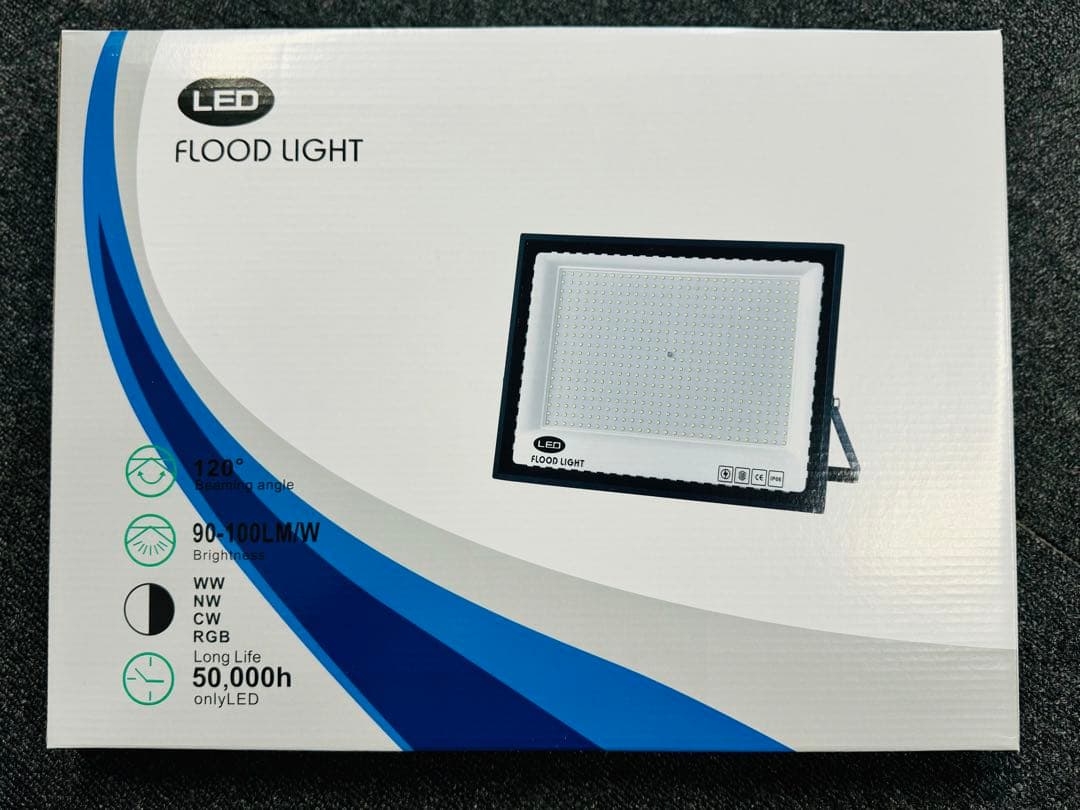 超高光度 LED400W 1個昼光色6000K 44000LM IP65