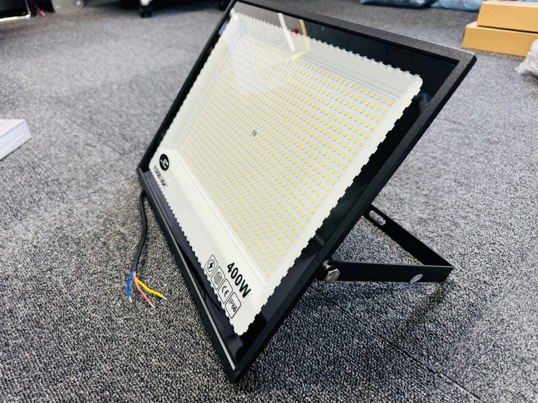 超高光度 LED400W 1個昼光色6000K 44000LM IP65