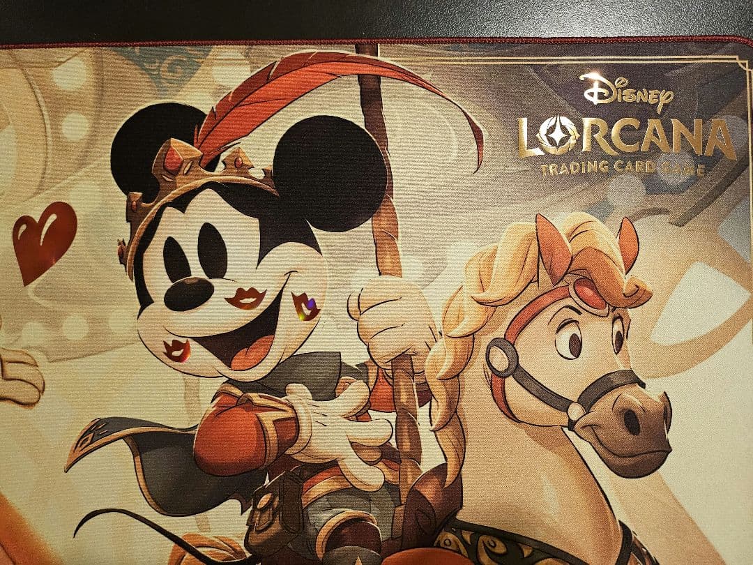 ロルカナ フォイルプレイマット　アイコニックミッキー・ミニー