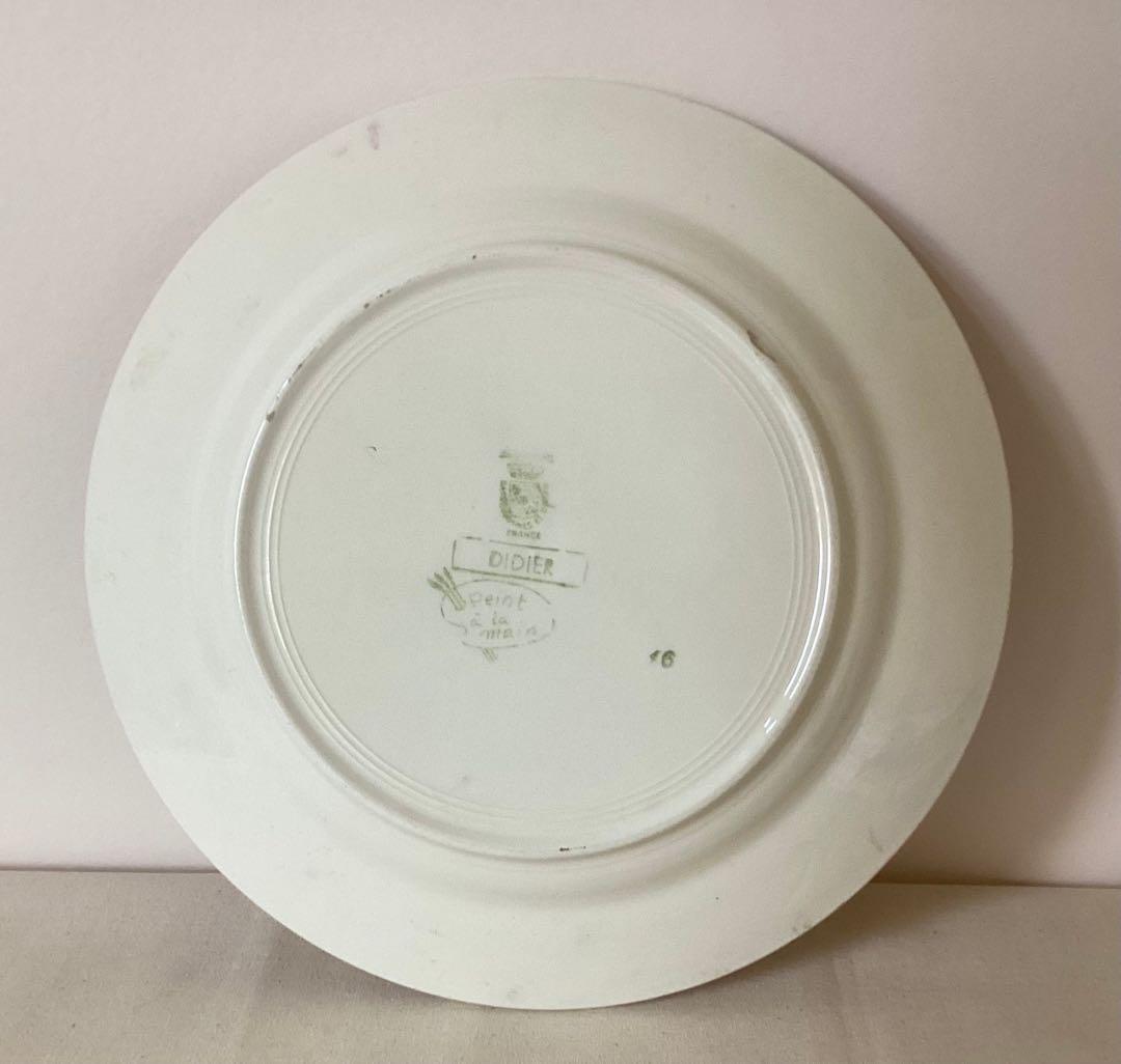 ディゴワン・サルグミンヌ　プレート2６　フランスアンティーク