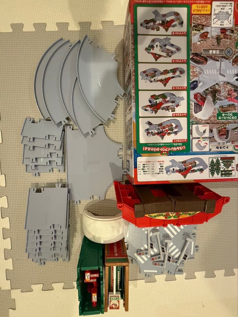 まとめ売り！トミカタウン　踏切・陸橋・交差点どうろセットなど