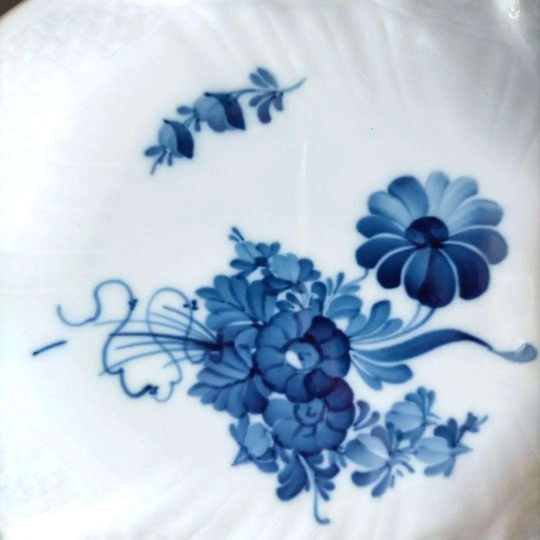 【 稀少】1937年製 ロイヤルコペンハーゲン ブルーフラワー リーフディッシュ