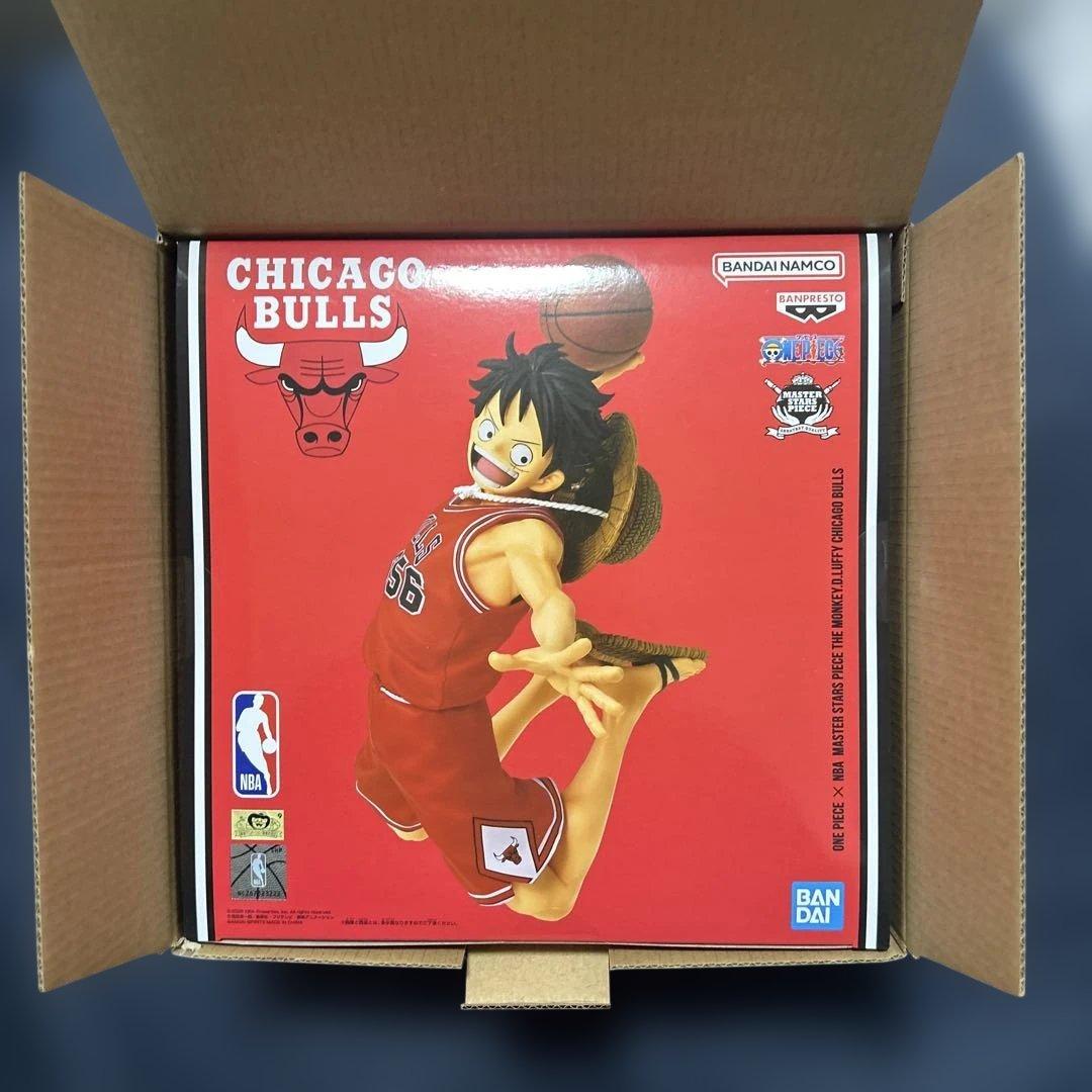 NBA ワンピース ルフィ シカゴ ブルズ フィギュア