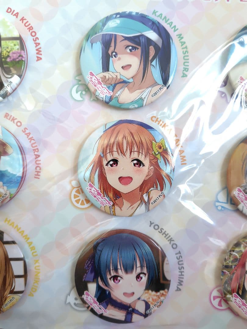 ラブライブ!サンシャイン!! 缶バッジセット 2019夏 c96