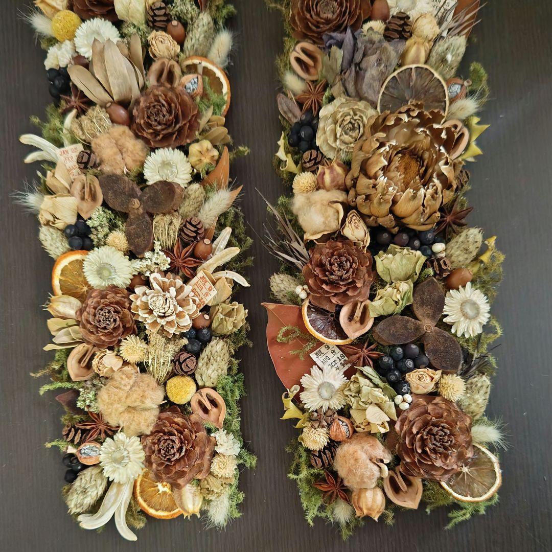 あゆたんさま❀おまとめ❀縦型スワッグ❀ドライフラワー