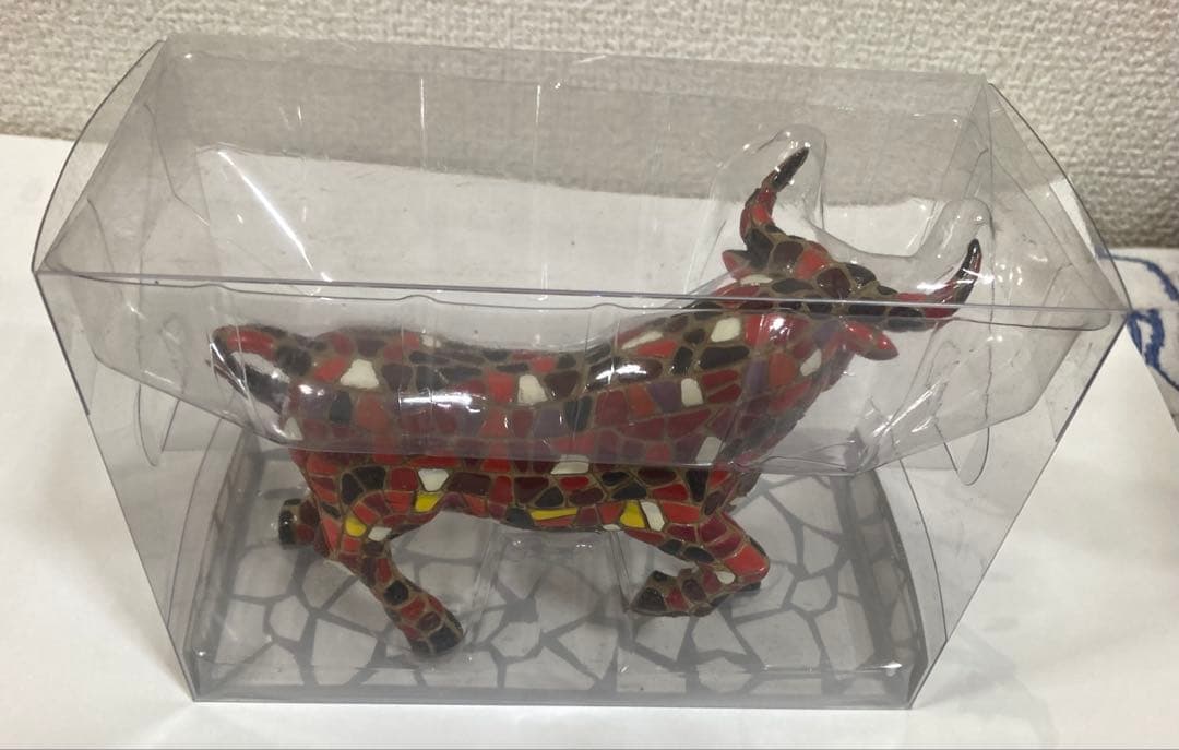 モザイク　牛　15㎝