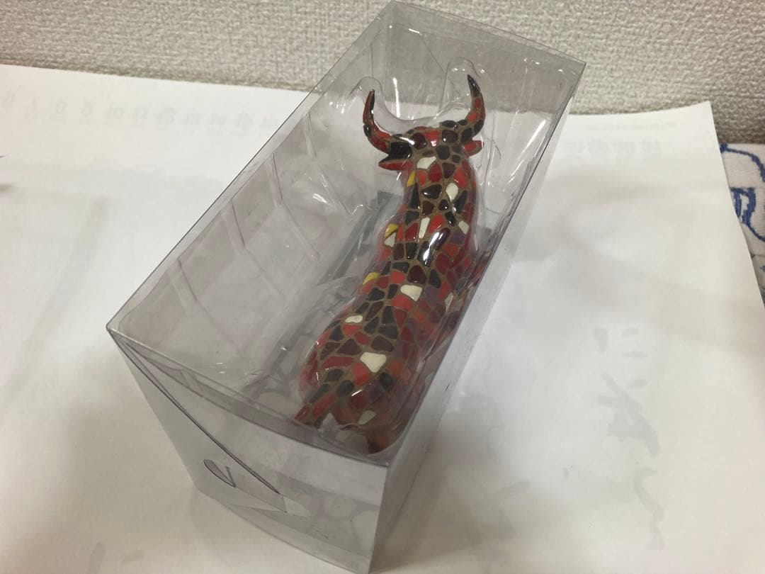 モザイク　牛　15㎝
