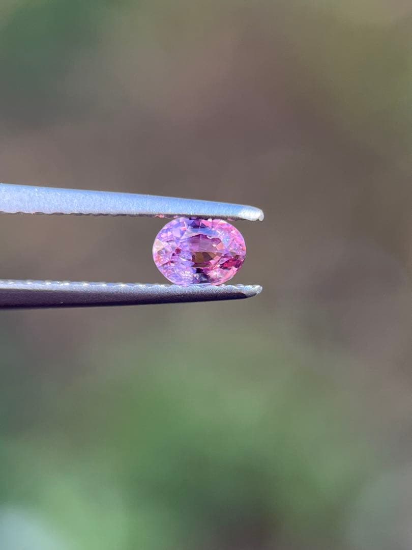 パパラチアサファイアルース 0.29ct 4.2 x 3.3 x 2.5mm