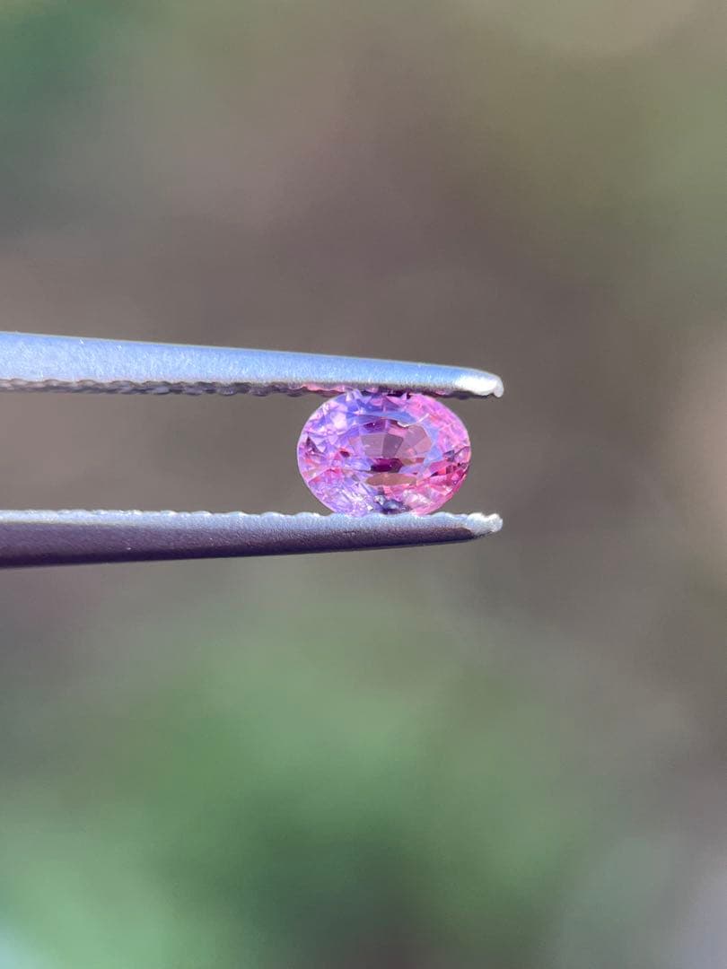 パパラチアサファイアルース 0.29ct 4.2 x 3.3 x 2.5mm