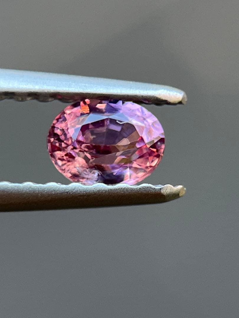 パパラチアサファイアルース 0.29ct 4.2 x 3.3 x 2.5mm