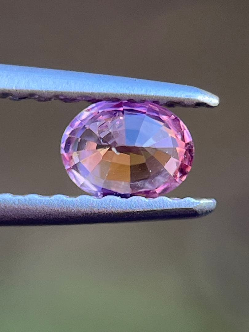 パパラチアサファイアルース 0.29ct 4.2 x 3.3 x 2.5mm