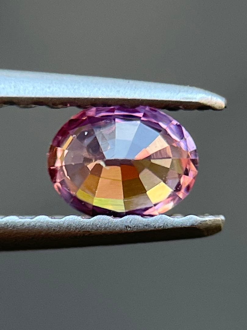 パパラチアサファイアルース 0.29ct 4.2 x 3.3 x 2.5mm
