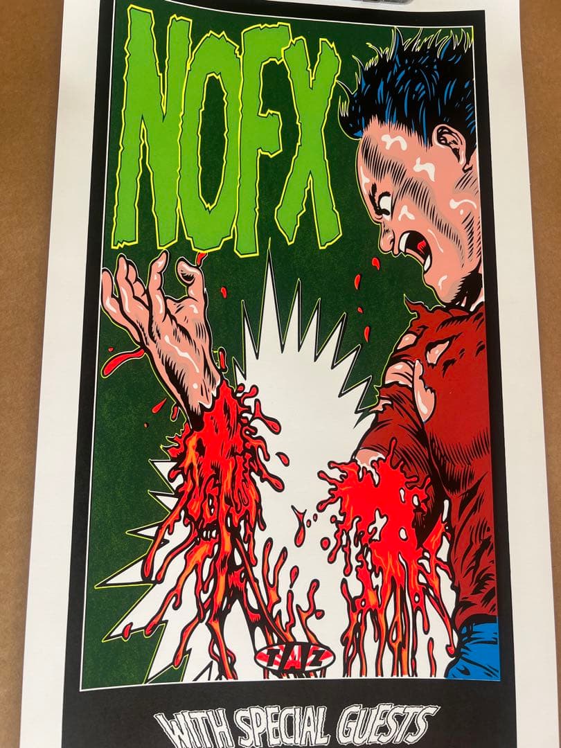 ※ラスト一枚※ Taz NOFX AKIRA 鉄雄 金田ポスター kozik