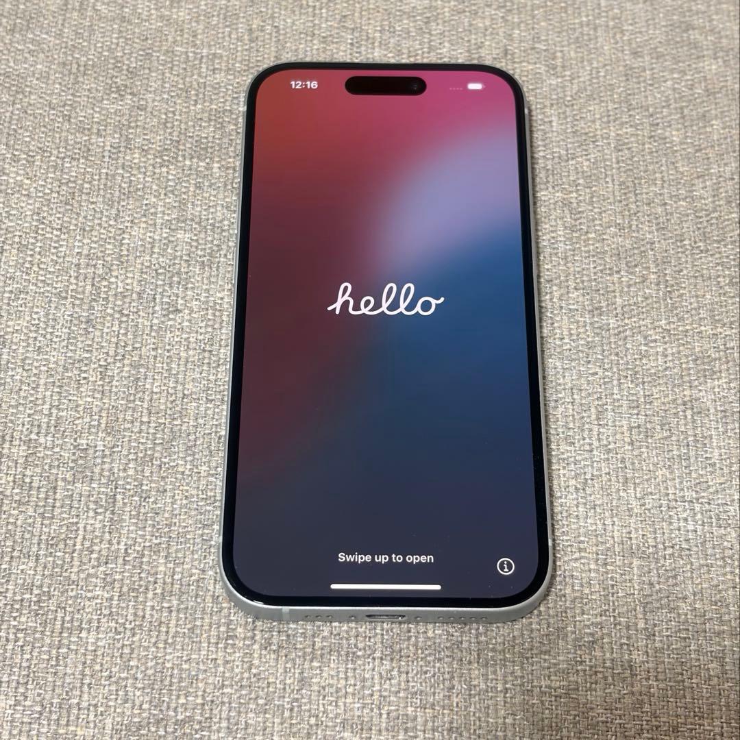 【美品】iPhone15 128GB ブルー SIMフリー 84% 箱あり