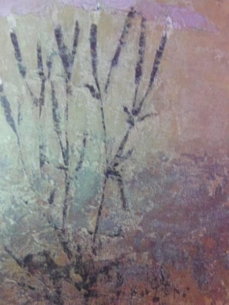 香月 泰男、撫子、高級希少画集画、版上サイン入 新品額付