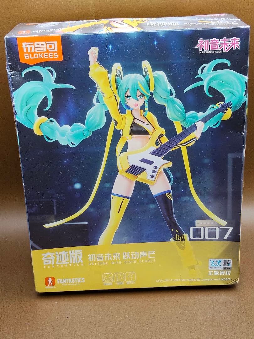 blokees figures 初音ミク 17cm プラモデル 奇跡版 躍動