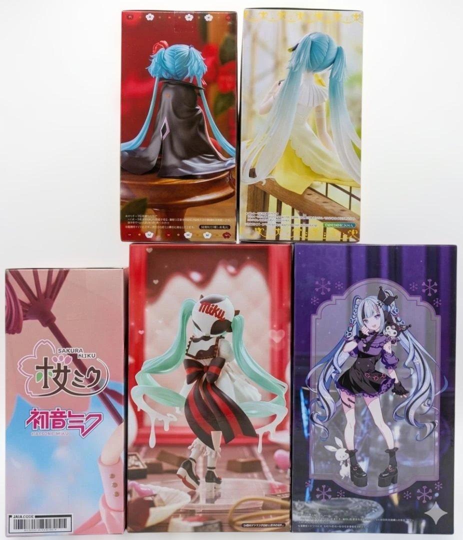 初音ミク フィギュア　5点セット　チロル　クロミ　桜　椿　カナリア