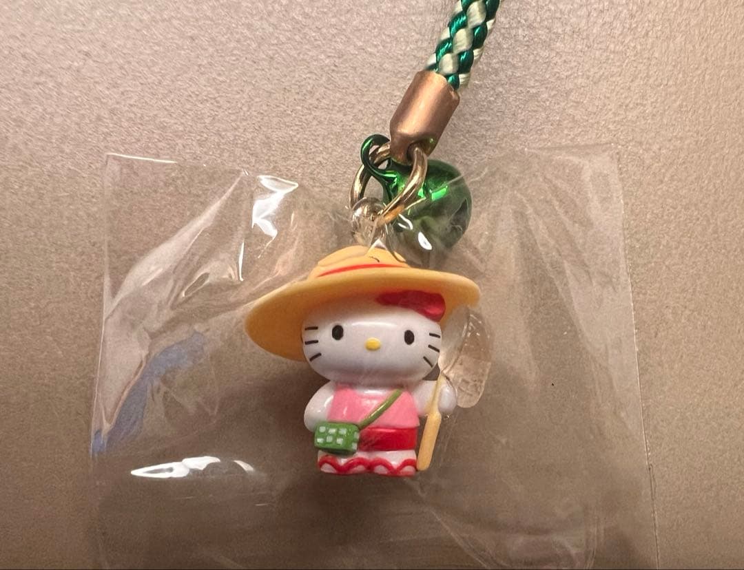 お正月限定お値下げ【ご当地キティ】夏期限定　絵日記　根付け　ストラップ
