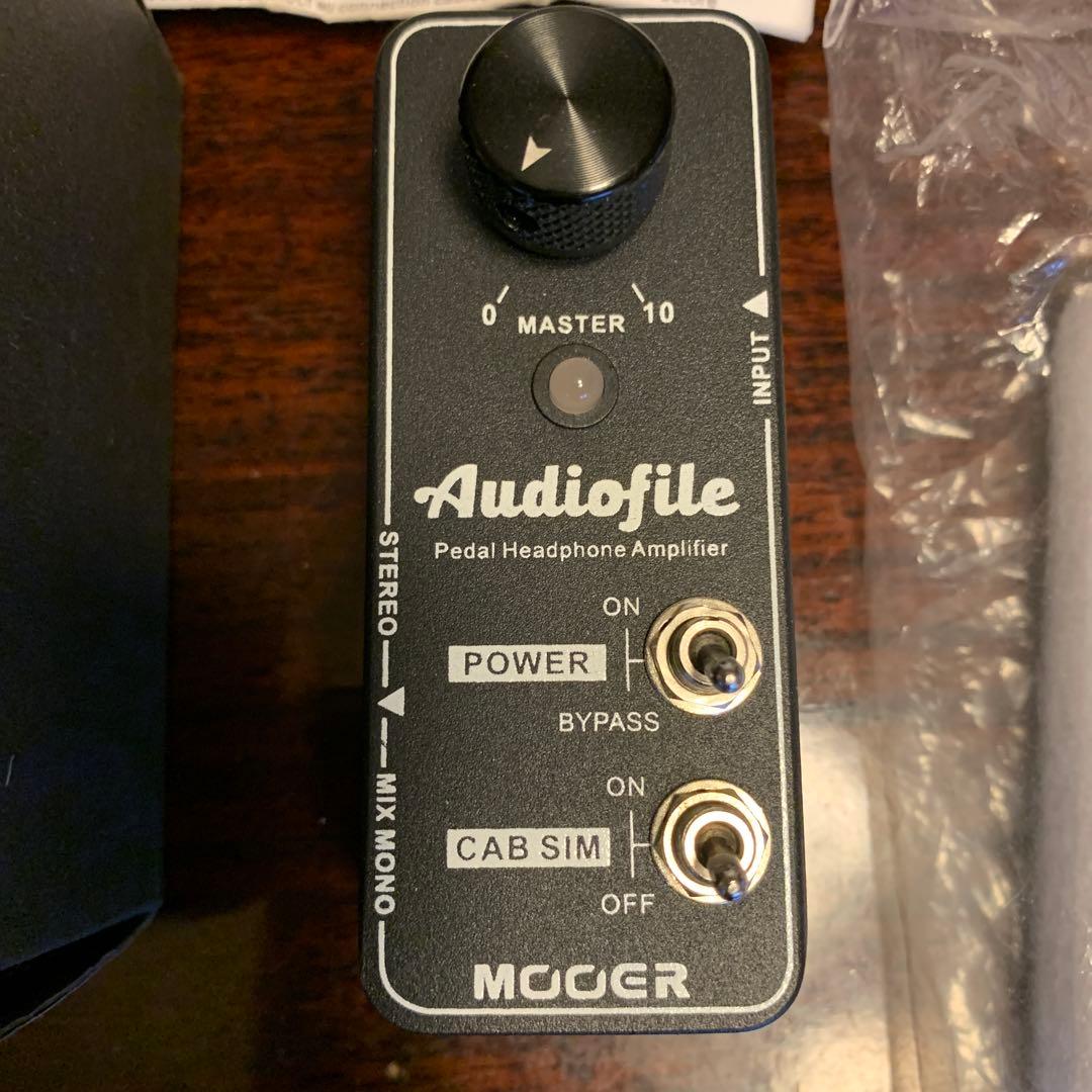 ギターエフェクター　MOOER Audiofile