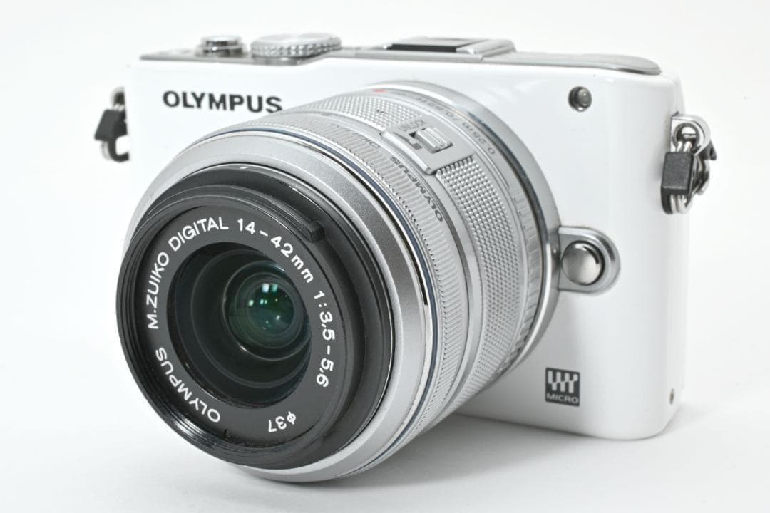 【美品・返品保証】 OLYMPUS PEN Lite E-PL3 レンズセット