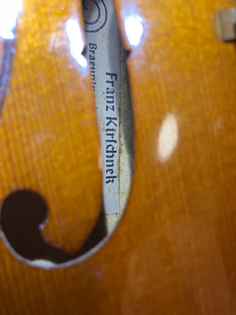 50年物ドイツFranz Kirschnek1976製No13 バイオリン4/4
