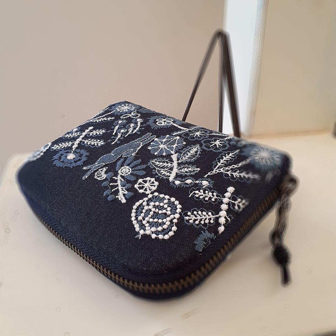 【new❤︎一般販売】⚮̈ ミナペルホネン celebrate ◆布製ハーフ財布