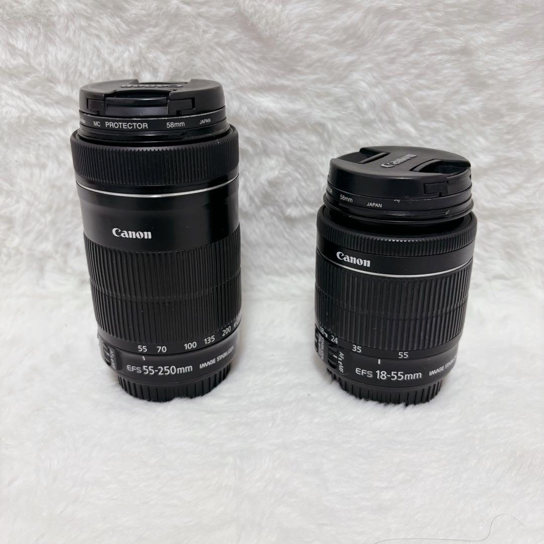 Canon EOS kiss X8i ダブルズームキット