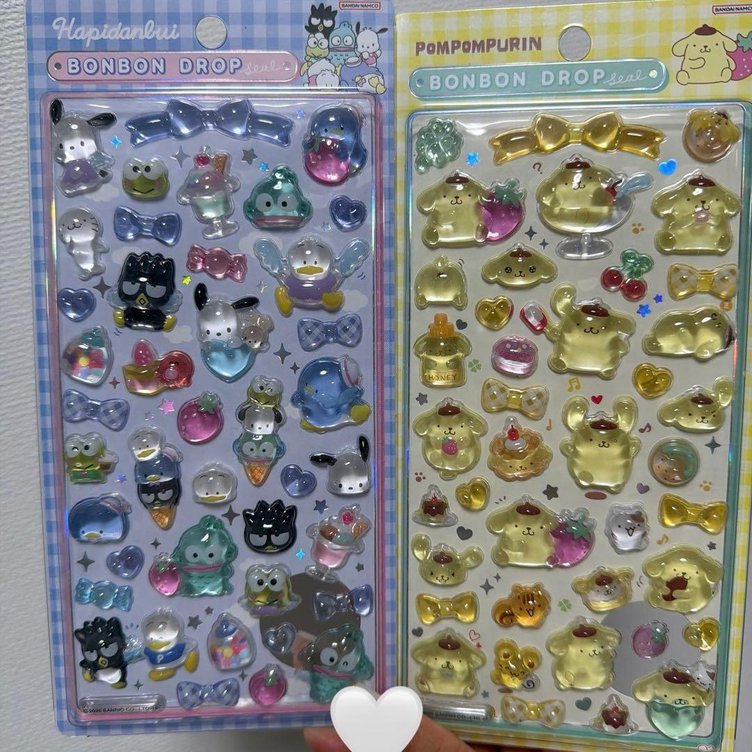 ボンボンドロップシール　サンリオ　国内正規品