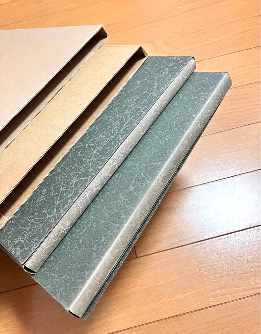 鏑木清方　肉筆画帖　墓詣十二景　続編十二景　合計24枚　解説書付き 帙付き