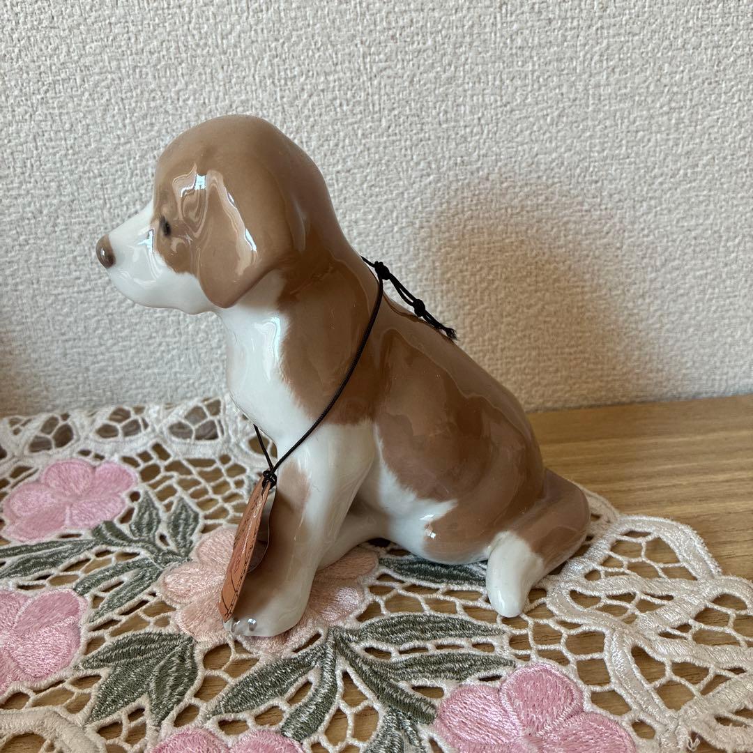 デンマーク製　ロイヤルコペンハーゲン　犬の置物