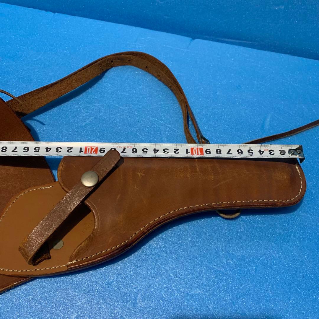 当時物　東京 CMC 本革 ホルスター