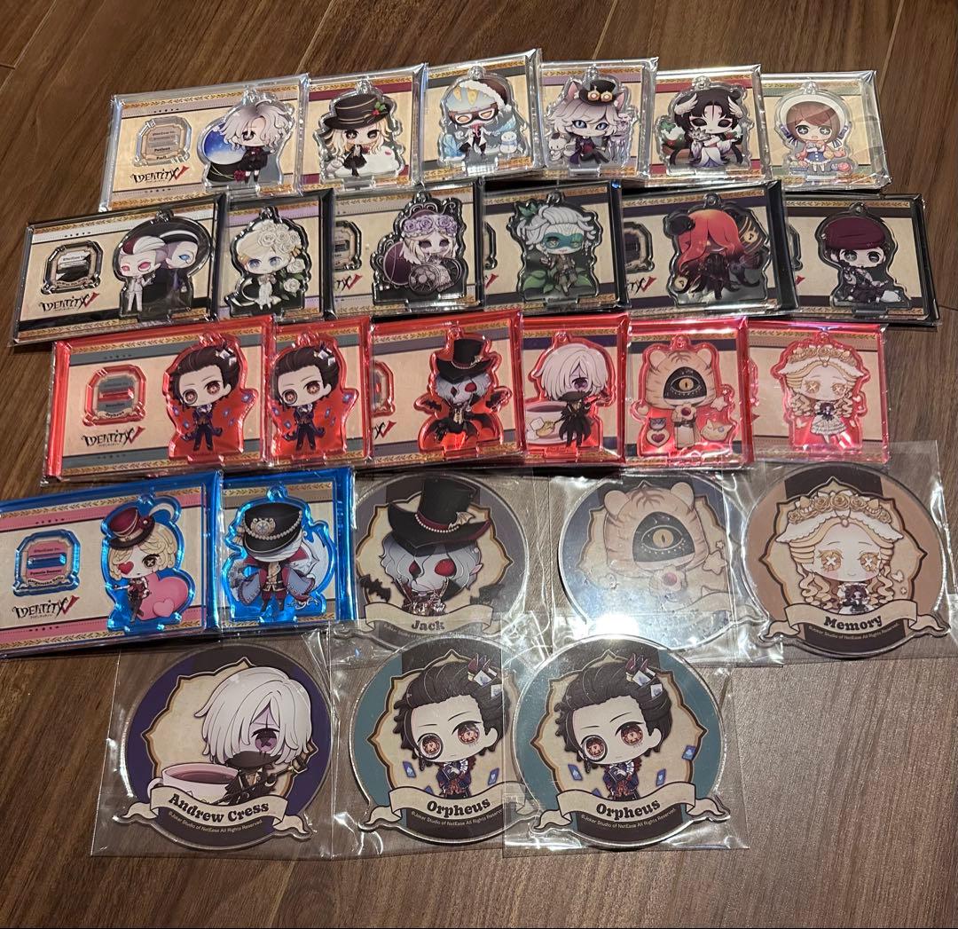 第五人格　toivoコラボ　纏め売り　アクスタ缶バッジコースターポストカード