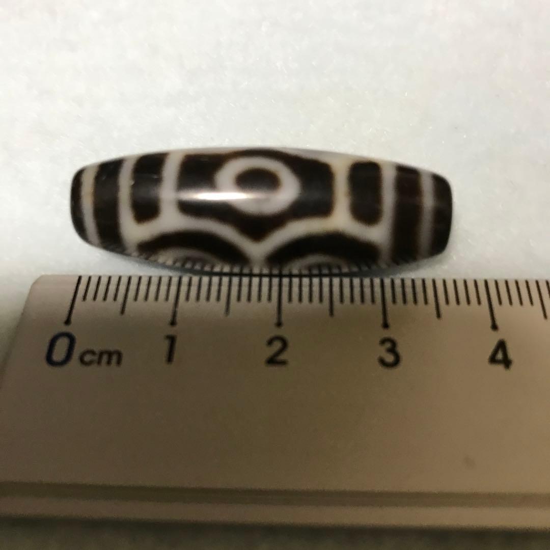 超激レア珍品‼︎ 古代老礦石　龍六眼天珠　黒朱砂お年玉価格でスタート!(^^)!