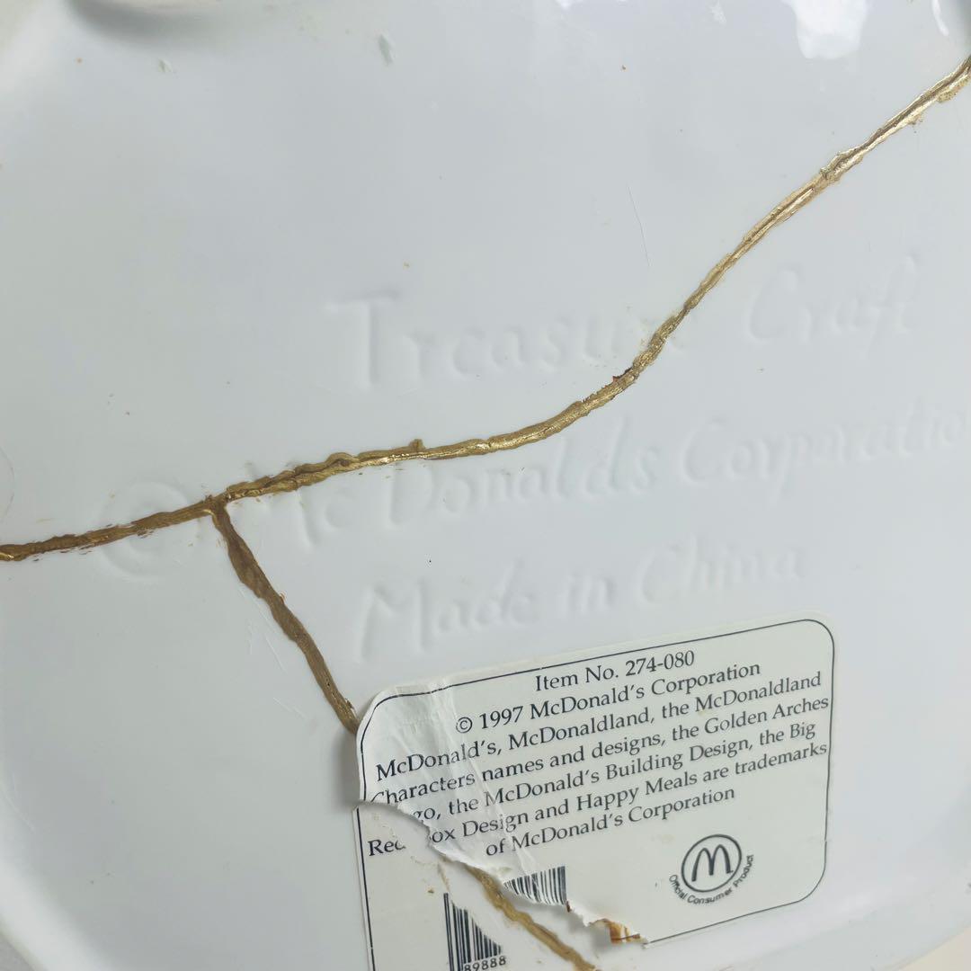 ビンテージ マクドナルド ドナルド クッキージャー アメリカ アメトイ 金継ぎ