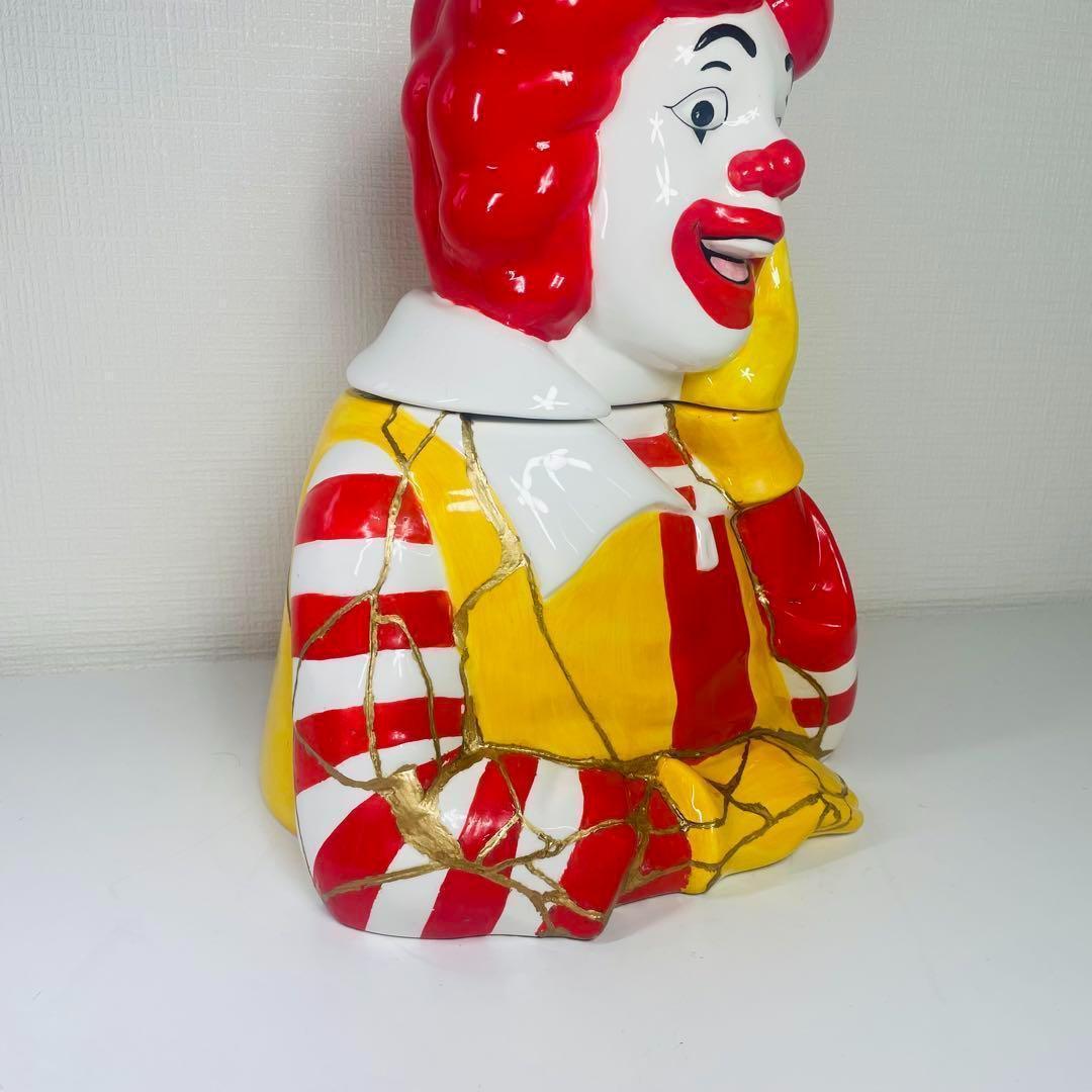 ビンテージ マクドナルド ドナルド クッキージャー アメリカ アメトイ 金継ぎ